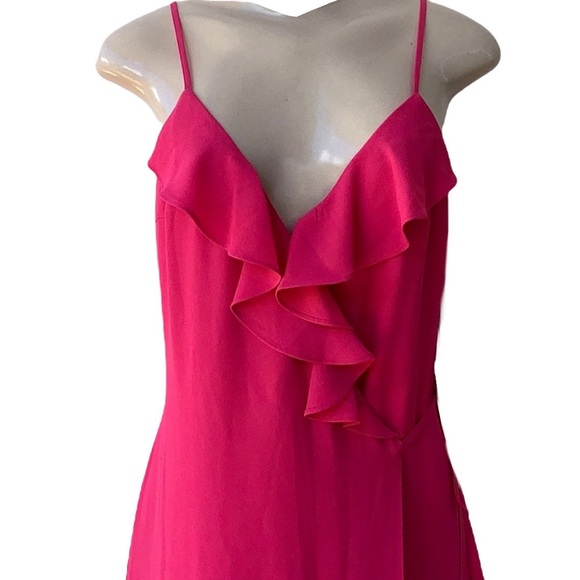 1. State Hyper Tropioc  Wrap Dress - Picture 3 of 9